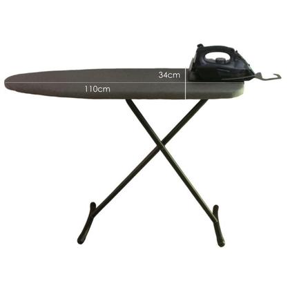 KIT TÁBUA DE ENGOMAR + CAPA + SUPORTE + FERRO ENGOMAR